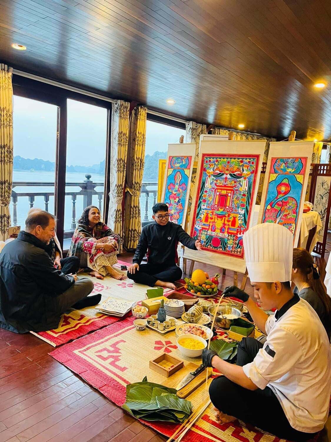 Hang Trong folk paintings - LuxGroup